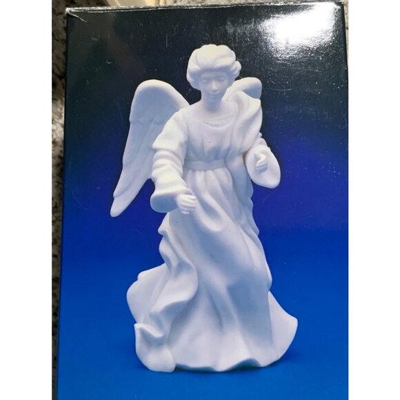 Avon Nativity Collectibles Standing Angel Porcelain Figurine Religious Decor - Picture 1 of 13